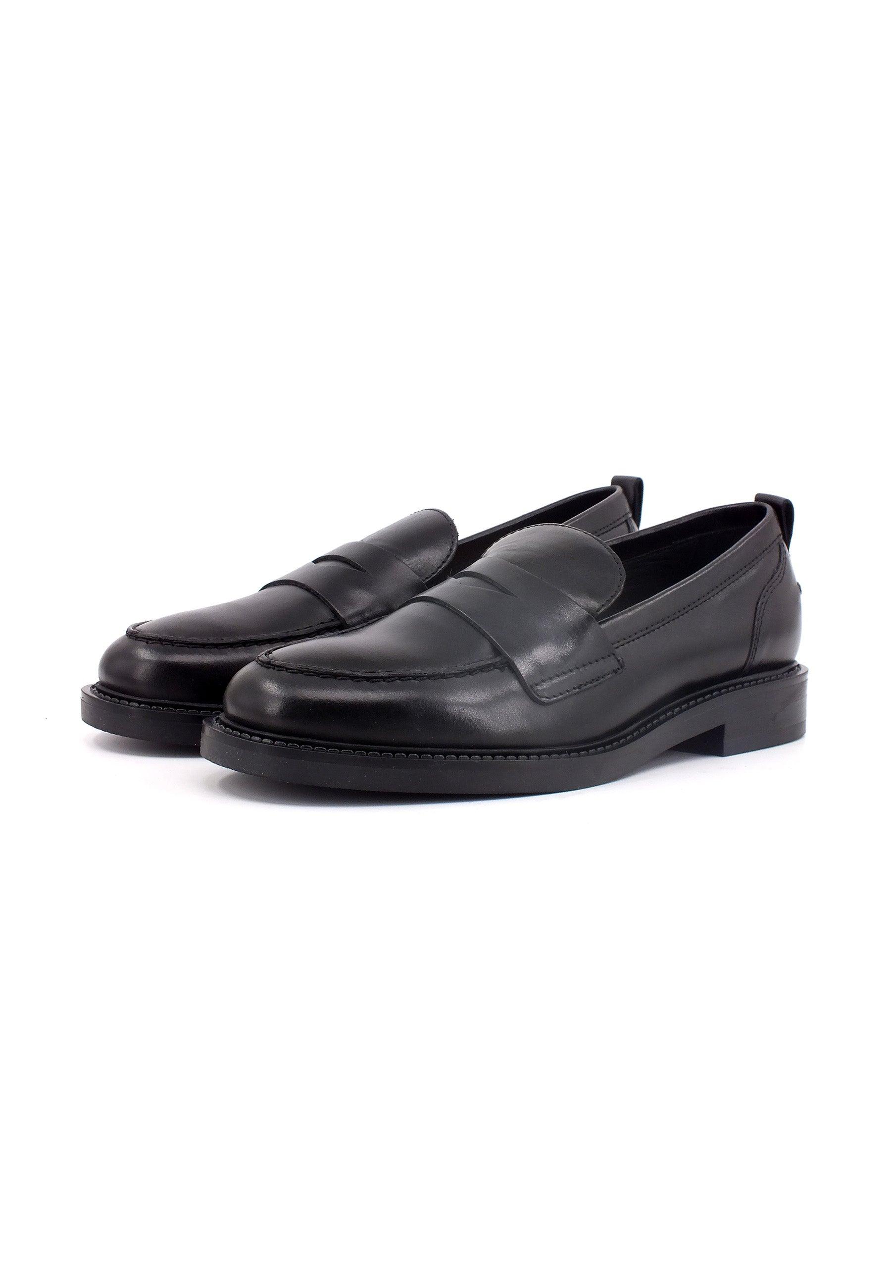 CARMENS Libra Clam Mocassino Donna Nero 48116 - Sandrini Calzature e Abbigliamento