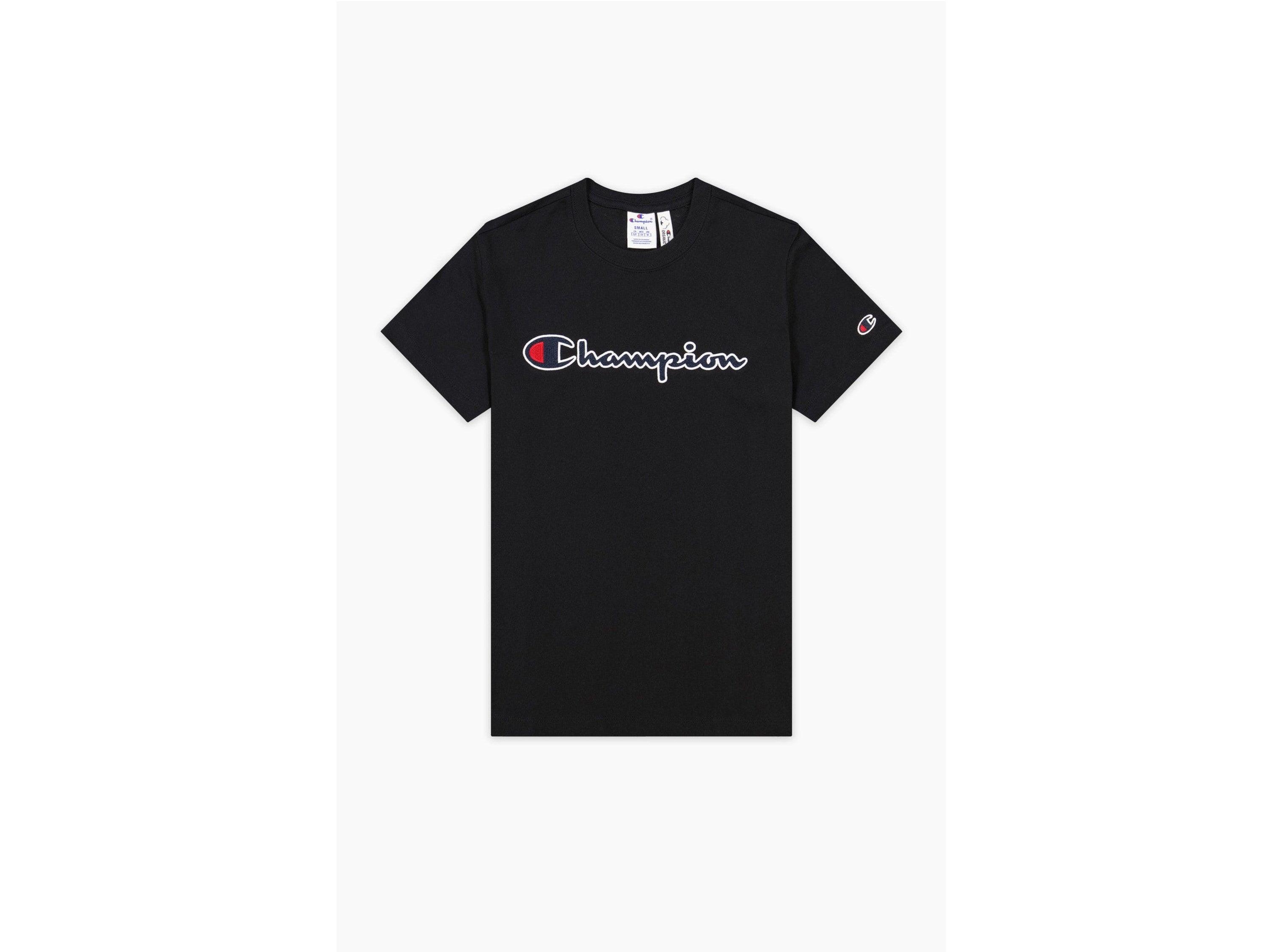 CHAMPION T-Shirt Logo Nero 114472 - Sandrini Calzature e Abbigliamento