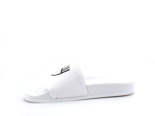 CHIARA FERRAGNI Ciabatta Slipper Eyelike Rubber Bianco White CF2955-009 - Sandrini Calzature e Abbigliamento