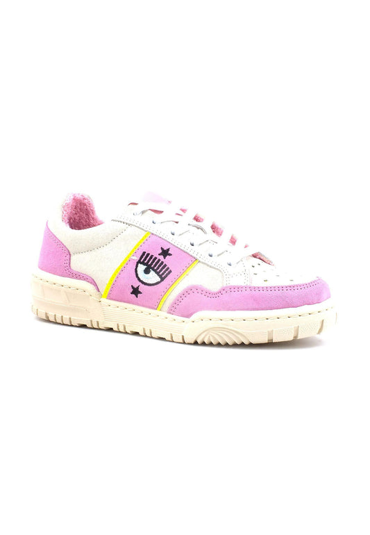 CHIARA FERRAGNI Sneaker Low Donna Light Grey Pink CF3106-236 - Sandrini Calzature e Abbigliamento