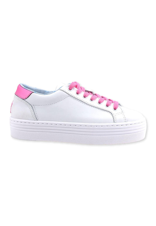 CHIARA FERRAGNI Sneaker Tennis Donna White Pink CF2917-072 - Sandrini Calzature e Abbigliamento