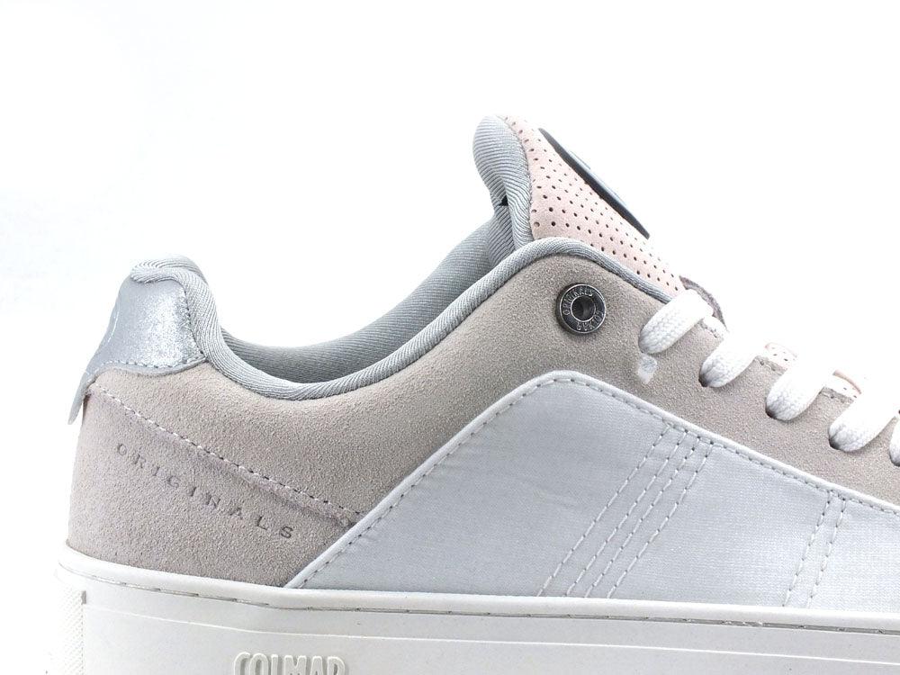COLMAR Bradbury Prime Sneaker Lamè White Blush Pink BRADBURYPRIME081 - Sandrini Calzature e Abbigliamento