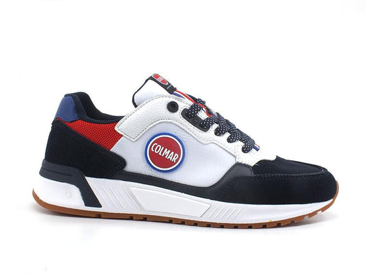 COLMAR Dalton Energy 008 Sneaker White Navy Red - Sandrini Calzature e Abbigliamento