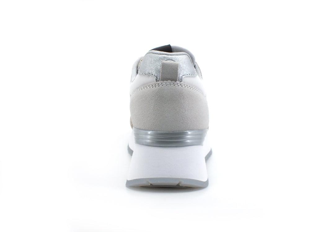 COLMAR High Outsole Sneaker Suede White Beige TRAVISPRIME165 - Sandrini Calzature e Abbigliamento