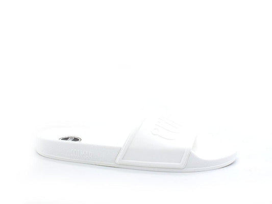COLMAR Slipper Originals Ciabatta Logo White Bianco SLIPPERORIGINALS140 - Sandrini Calzature e Abbigliamento