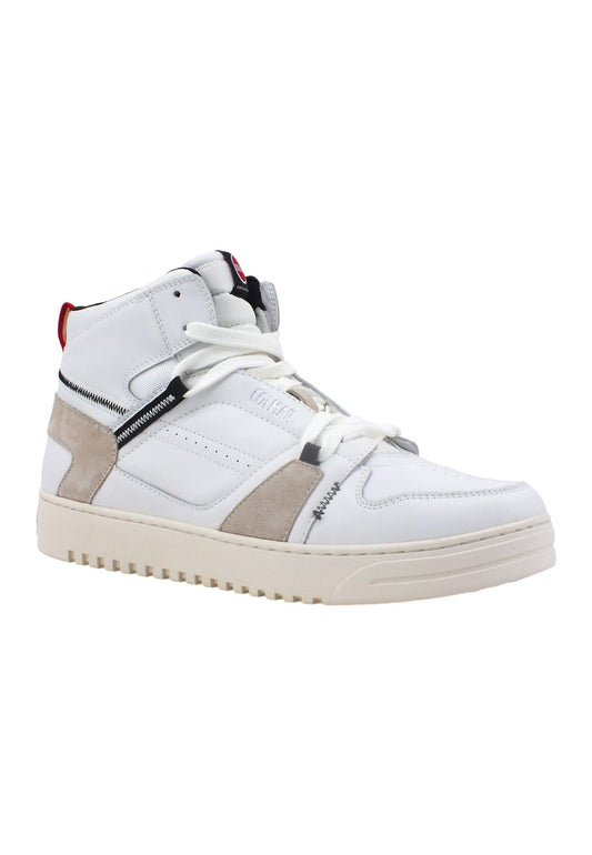 COLMAR Sneaker Basket Hi Uomo White RENTON-SPORTKEY - Sandrini Calzature e Abbigliamento