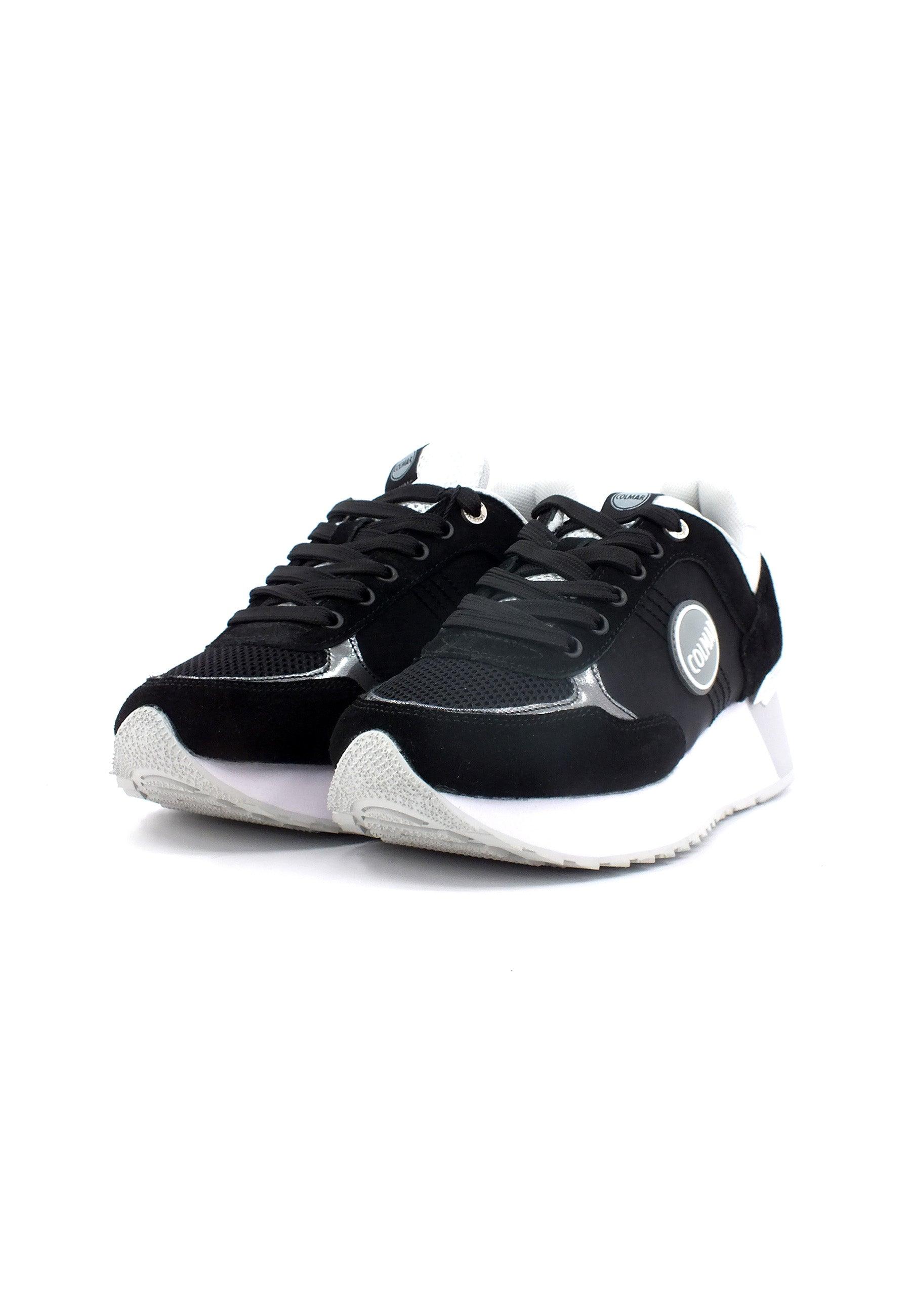 COLMAR Sneaker Donna Black Silver TRAVIS AUTHENTIC - Sandrini Calzature e Abbigliamento