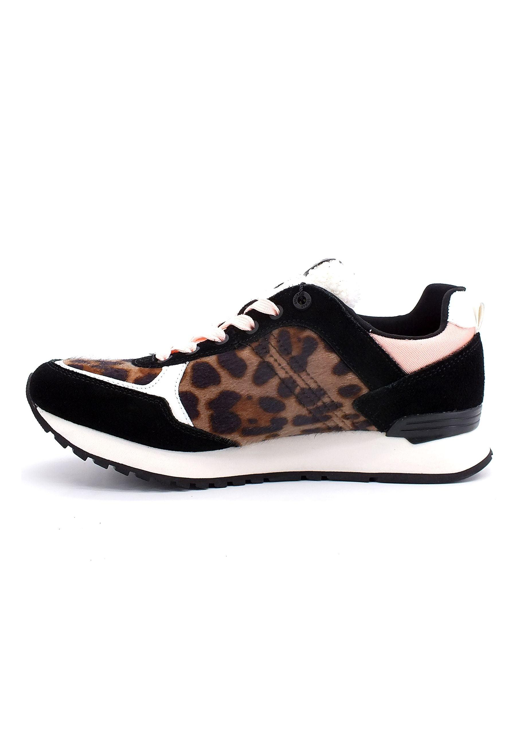 COLMAR Sneaker Donna Brown Black TRAVIS WILDCAT REGULAR OUTSOLE - Sandrini Calzature e Abbigliamento