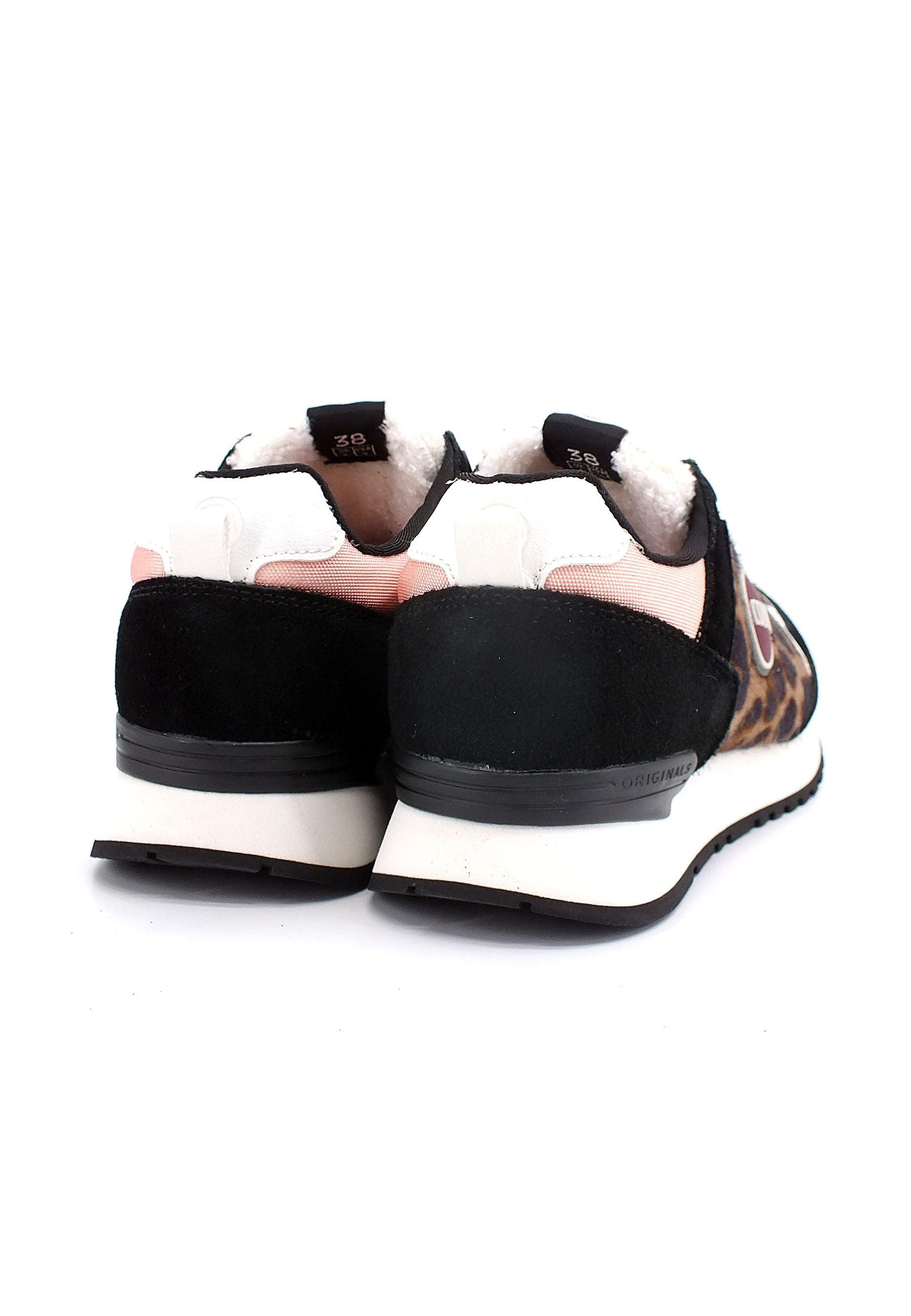 COLMAR Sneaker Donna Brown Black TRAVIS WILDCAT REGULAR OUTSOLE - Sandrini Calzature e Abbigliamento