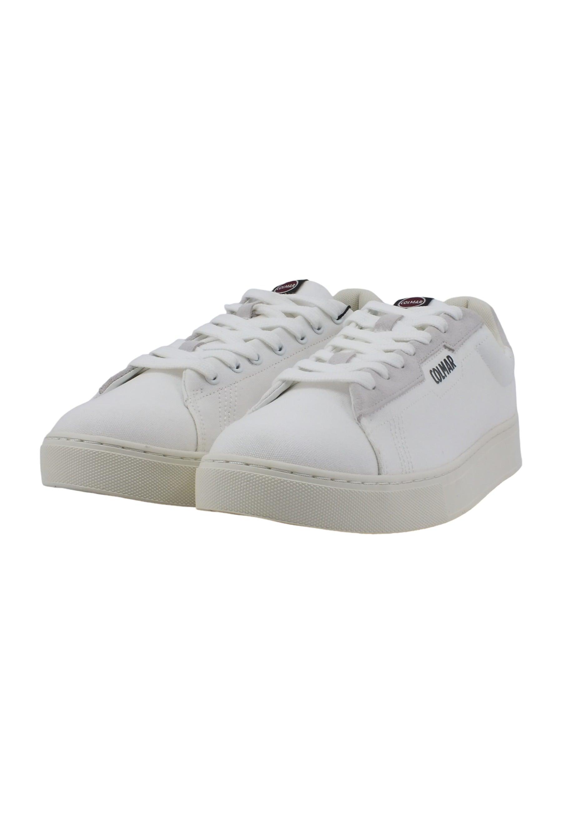 COLMAR Sneaker Text Uomo White BATES LIGHT - Sandrini Calzature e Abbigliamento