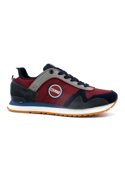 COLMAR Sneaker Uomo Bordeaux Multicolor TRAVIS PRO SHADES - Sandrini Calzature e Abbigliamento