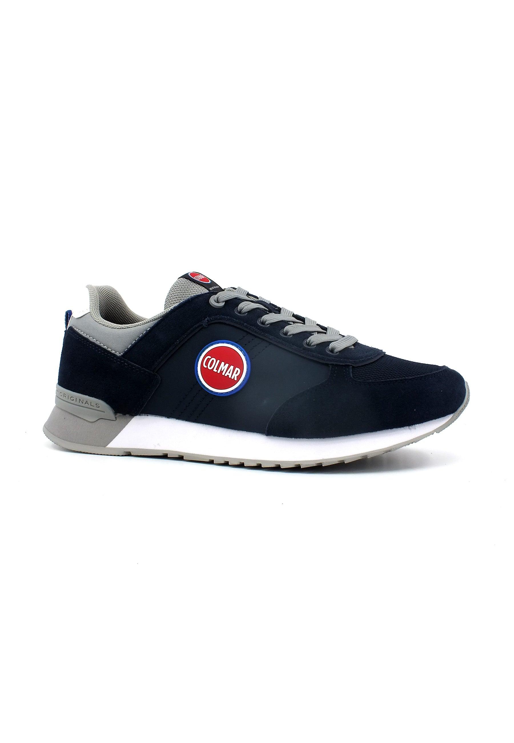 COLMAR Sneaker Uomo Navy Gray TRAVIS AUTHENTIC-001 - Sandrini Calzature e Abbigliamento