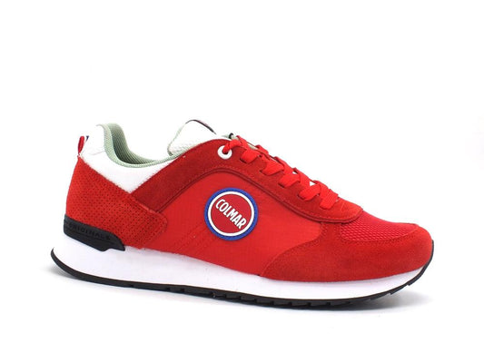 COLMAR Travis Bold Sneaker Running Red Whitw TRAVISBOLD132 - Sandrini Calzature e Abbigliamento