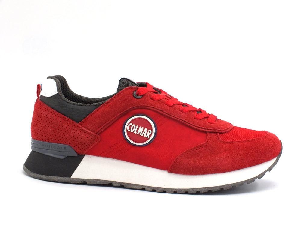 COLMAR Travis Colors Sneaker Red Dark Gray TRAVIS COLORS 030 - Sandrini Calzature e Abbigliamento