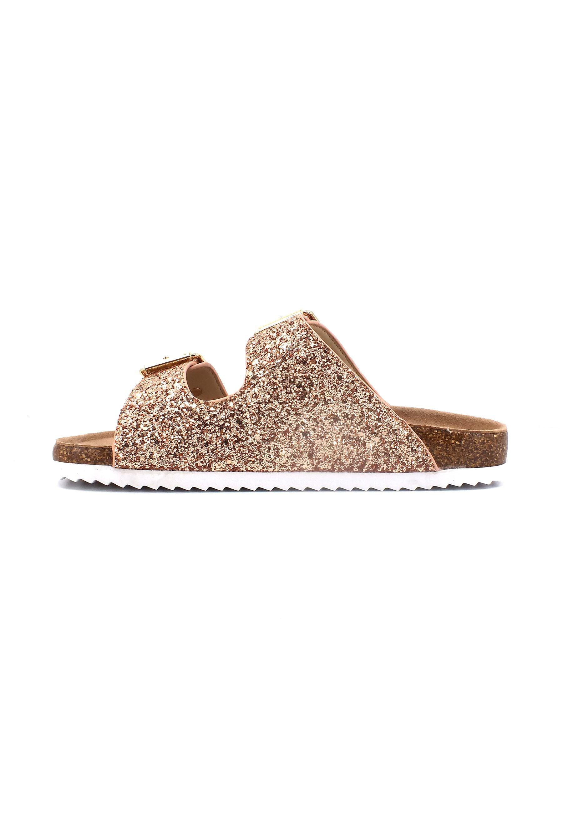 COLORS OF CALIFORNIA Ciabatta Donna Glitter Pink Gold HC.BIO035 - Sandrini Calzature e Abbigliamento
