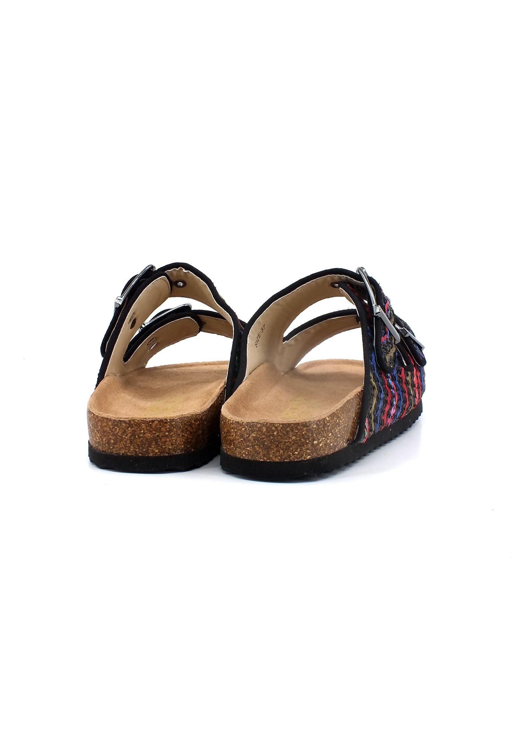 COLORS OF CALIFORNIA Ciabatta Donna Multicolor Black HC.BIO308 - Sandrini Calzature e Abbigliamento
