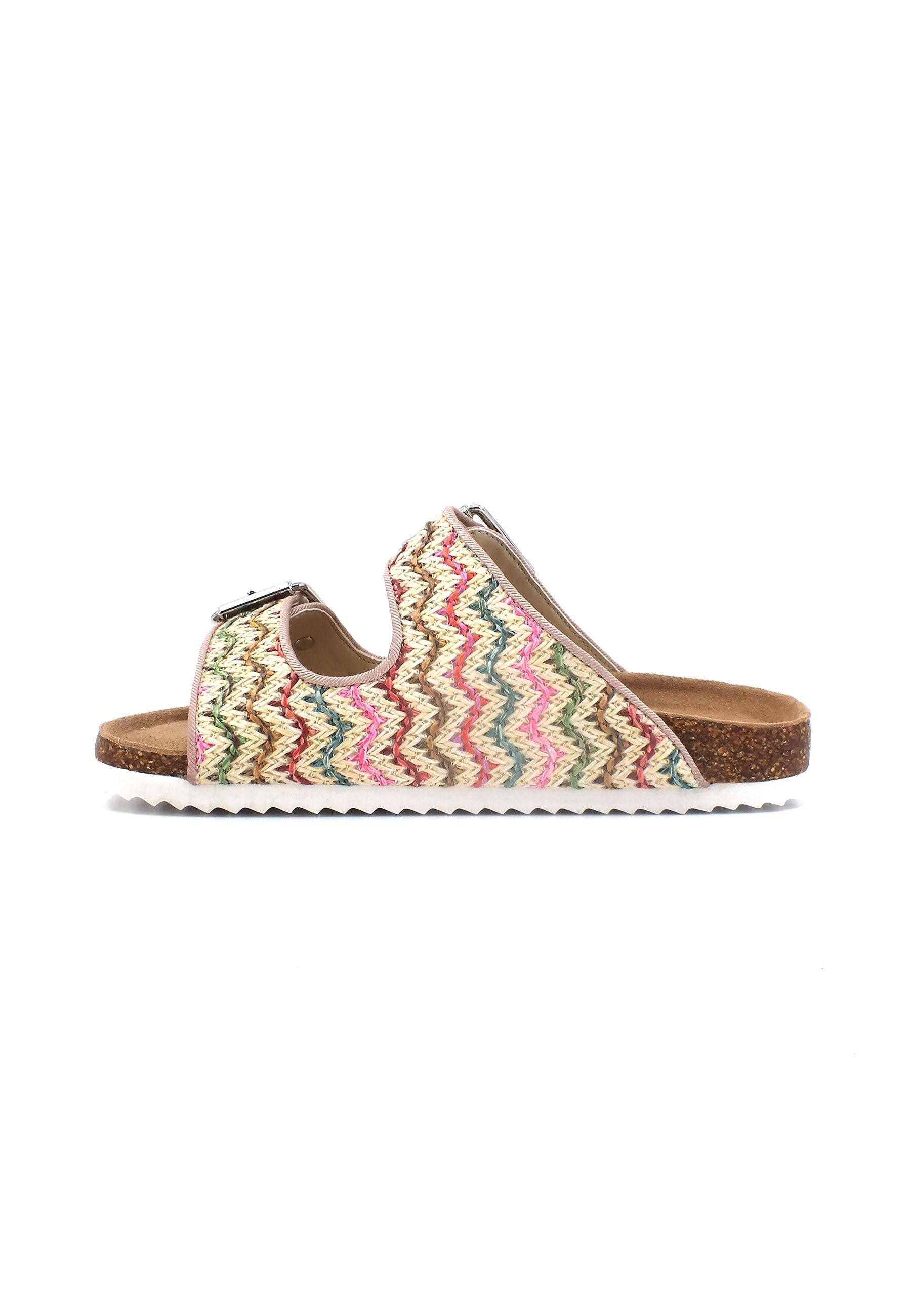 COLORS OF CALIFORNIA Ciabatta Donna Multicolor White HC.BIO308 - Sandrini Calzature e Abbigliamento
