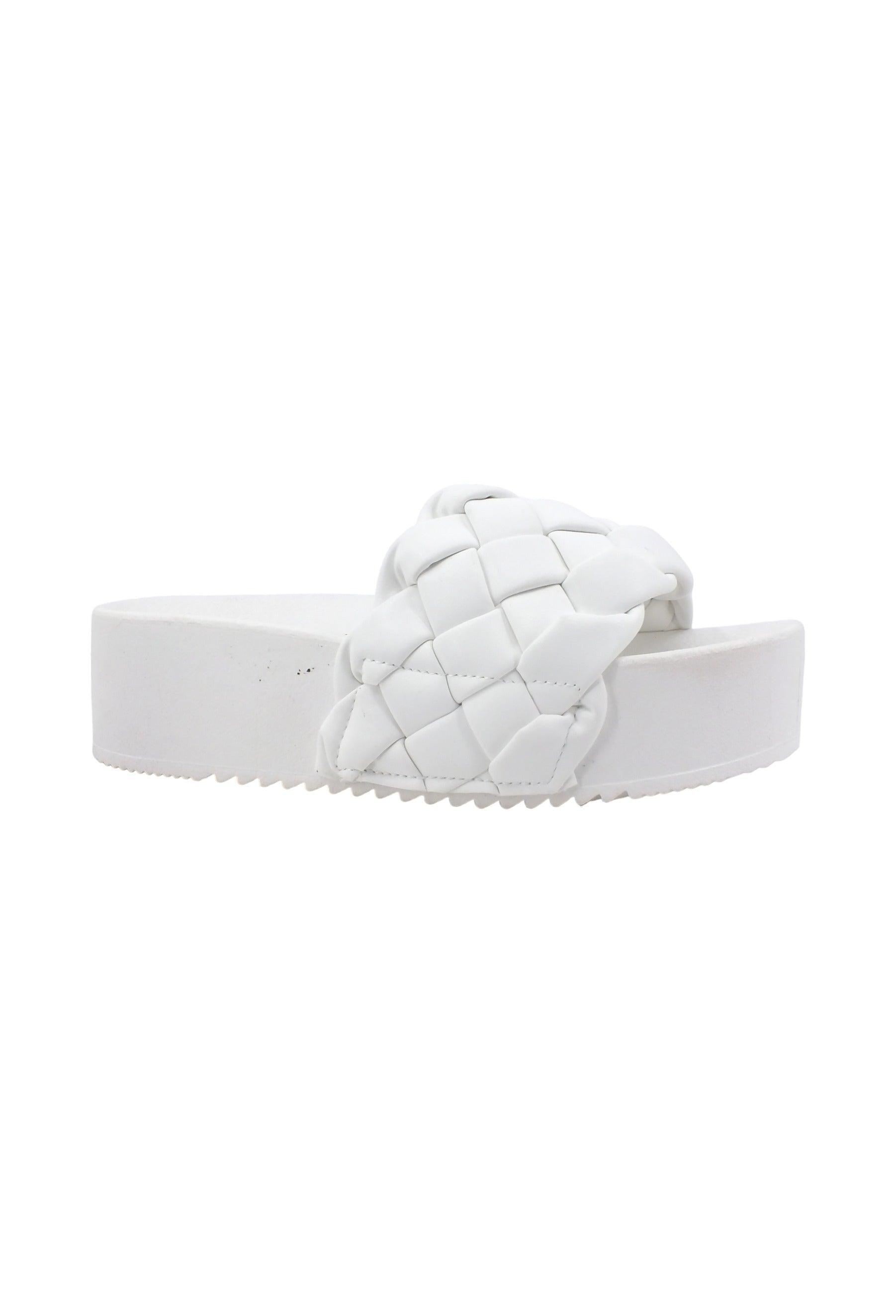COLORS OF CALIFORNIA Ciabatta Platform Donna White HC.JINFYEDGE86 - Sandrini Calzature e Abbigliamento