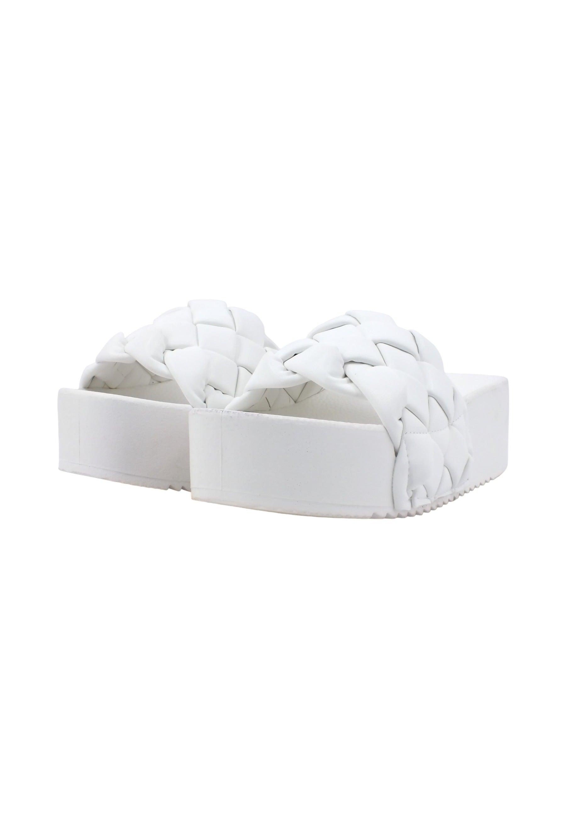 COLORS OF CALIFORNIA Ciabatta Platform Donna White HC.JINFYEDGE86 - Sandrini Calzature e Abbigliamento