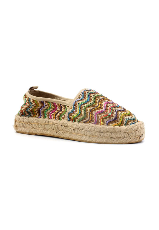COLORS OF CALIFORNIA Espadrillas Donna Natural Fantasia HC.ESPA07 - Sandrini Calzature e Abbigliamento