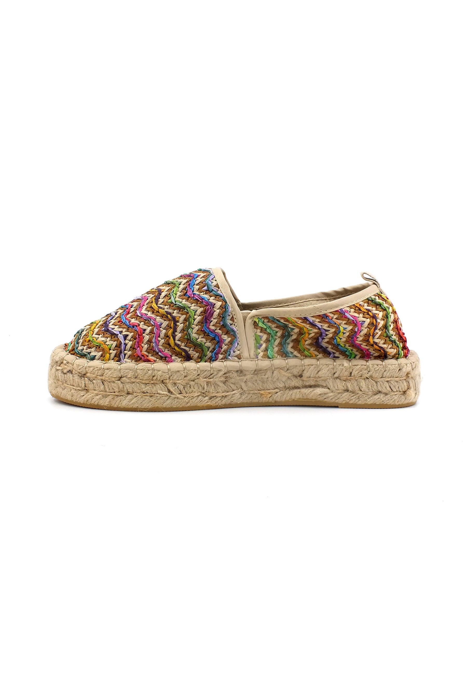 COLORS OF CALIFORNIA Espadrillas Donna Natural Fantasia HC.ESPA07 - Sandrini Calzature e Abbigliamento