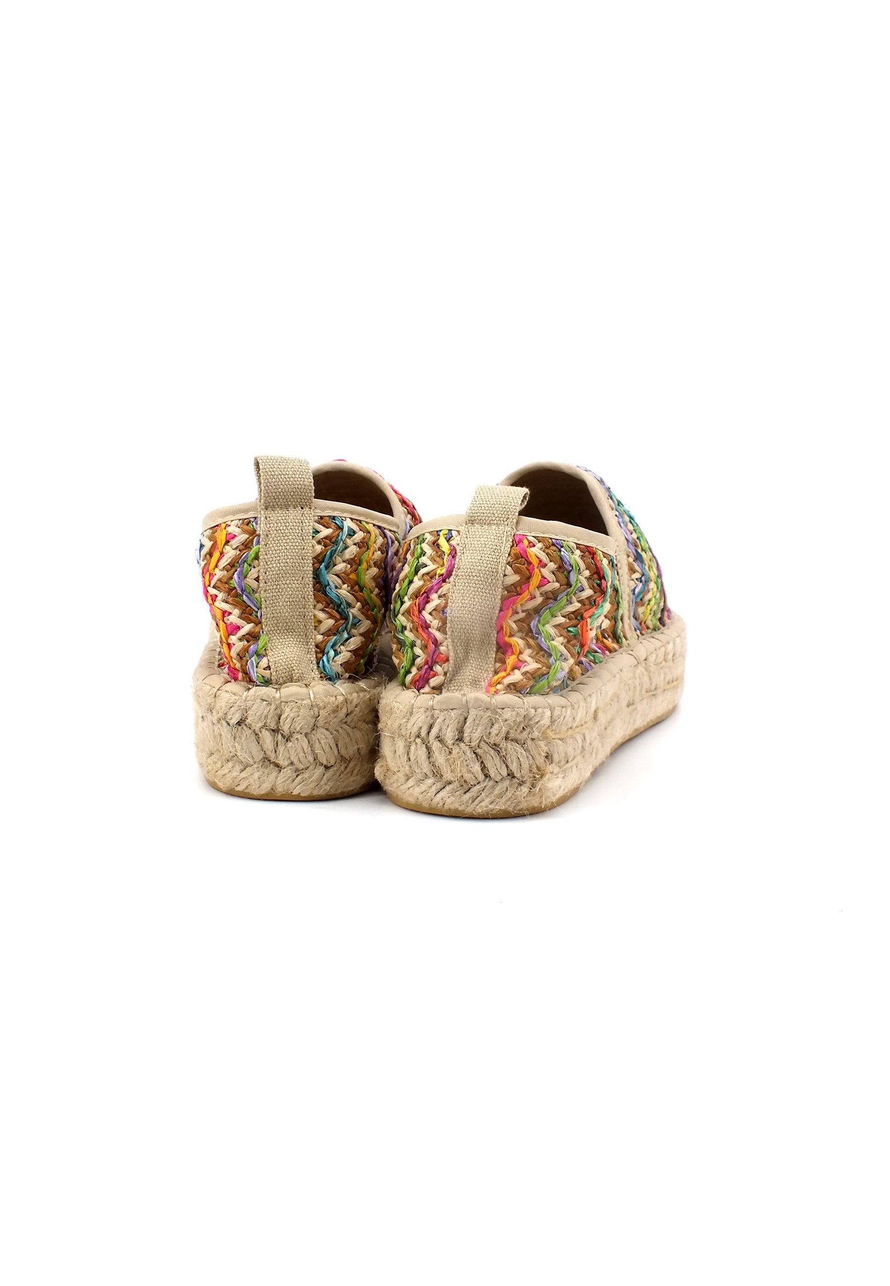 COLORS OF CALIFORNIA Espadrillas Donna Natural Fantasia HC.ESPA07 - Sandrini Calzature e Abbigliamento