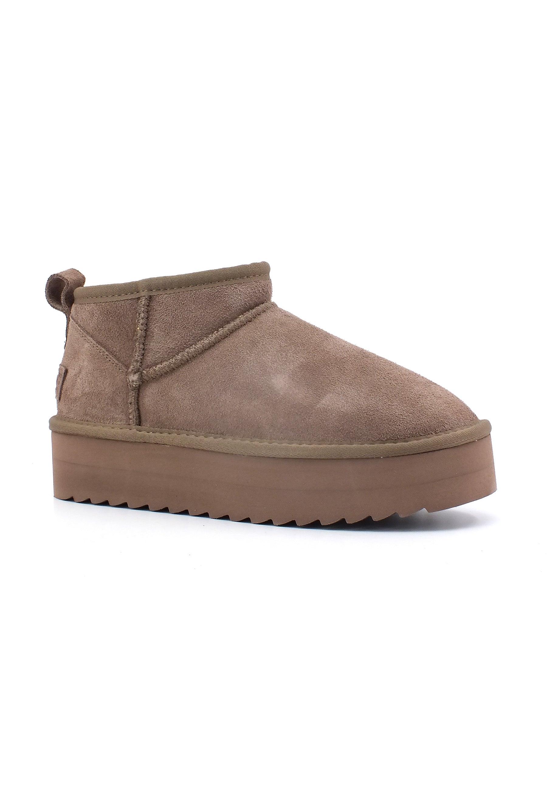 COLORS OF CALIFORNIA Stivaletto Pelo Donna Taupe HC.YWPLA01 - Sandrini Calzature e Abbigliamento