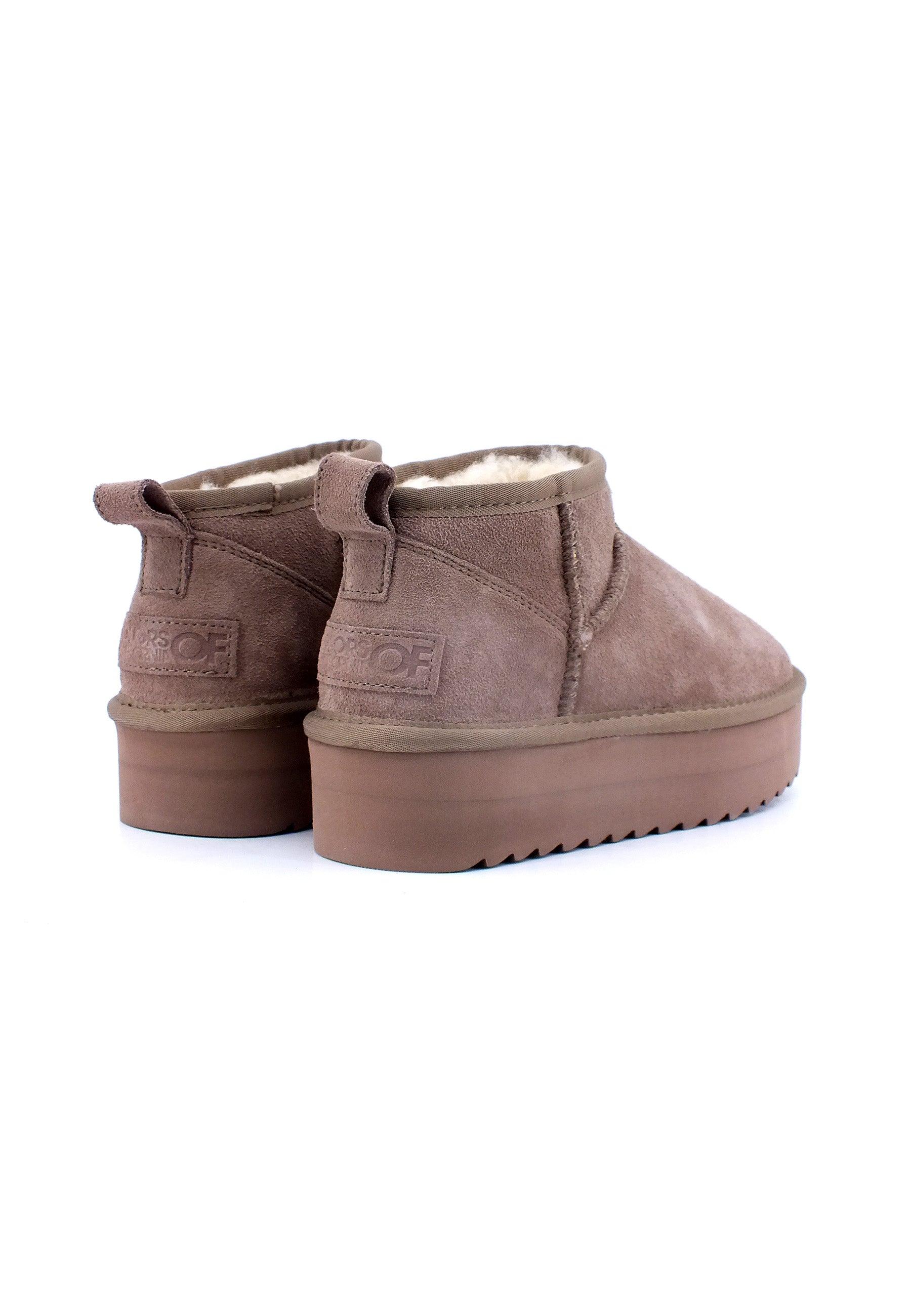 COLORS OF CALIFORNIA Stivaletto Pelo Donna Taupe HC.YWPLA01 - Sandrini Calzature e Abbigliamento
