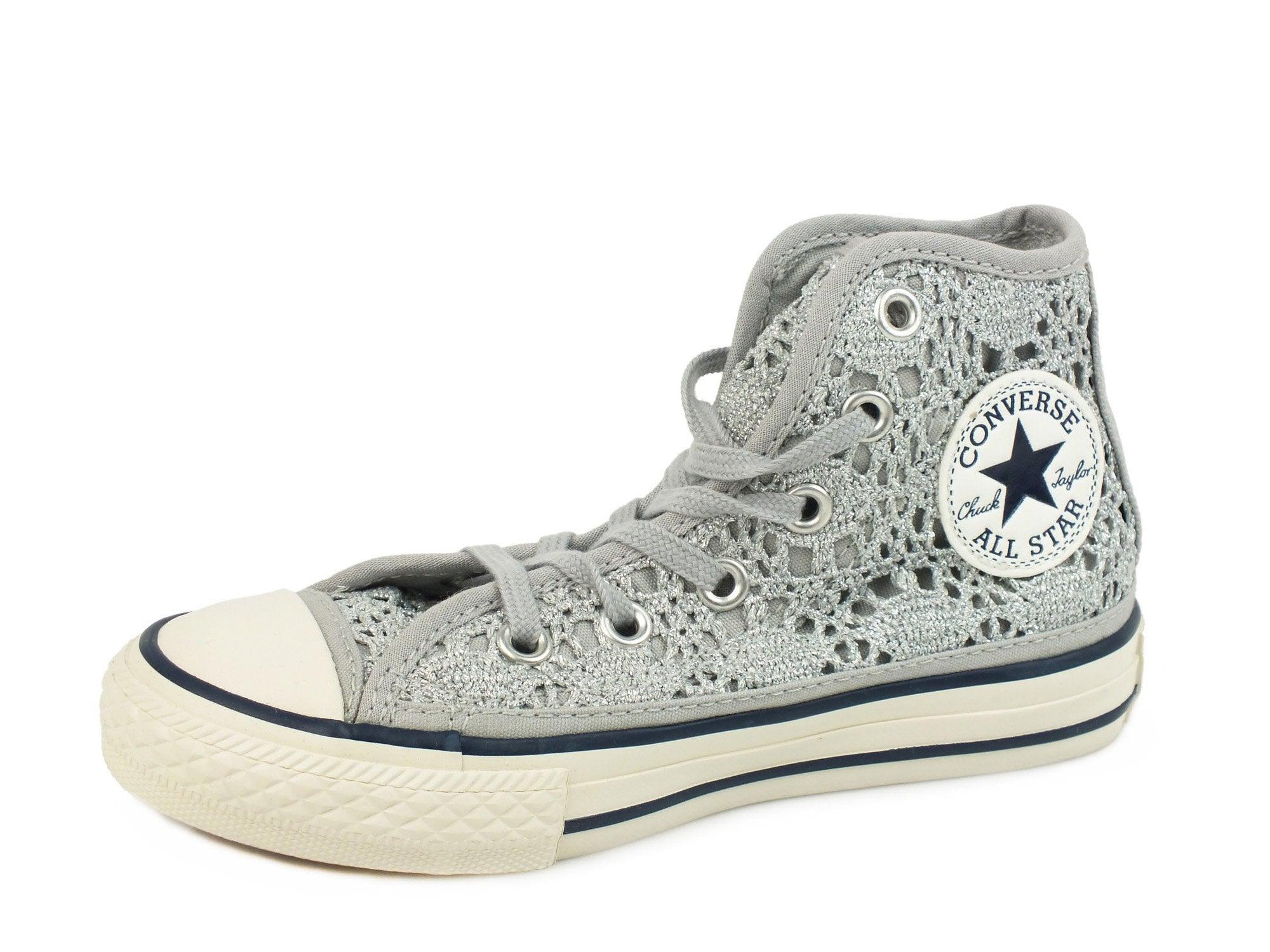 CONVERSE CT All Star Hi Sneakers Silver 556773C - Sandrini Calzature e Abbigliamento
