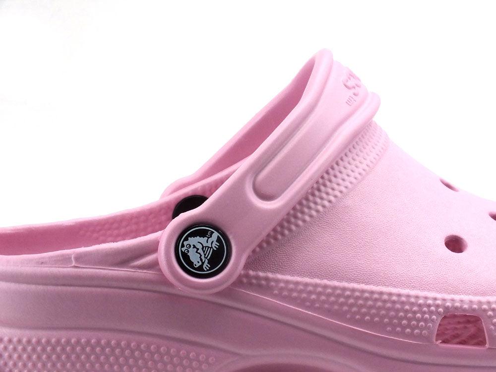 CROCS Classic Ciabatta Gomma Ballerina Pink Rosa 10001-6GD - Sandrini Calzature e Abbigliamento