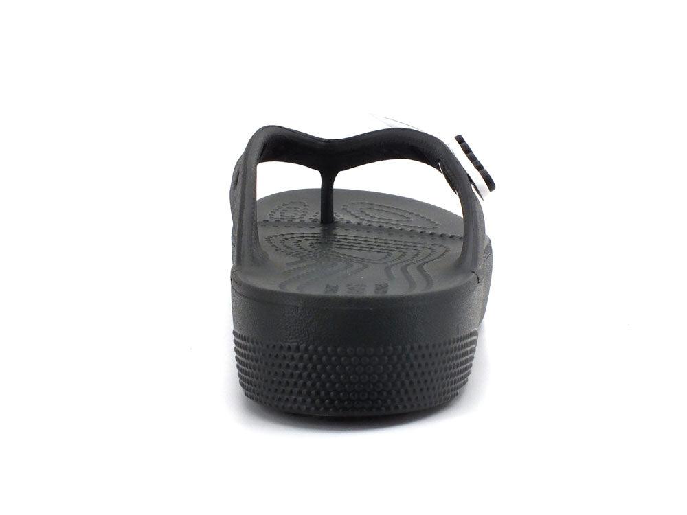 CROCS Classic Platform Flip W Ciabatta Gomma Black Nero 207714-001 - Sandrini Calzature e Abbigliamento