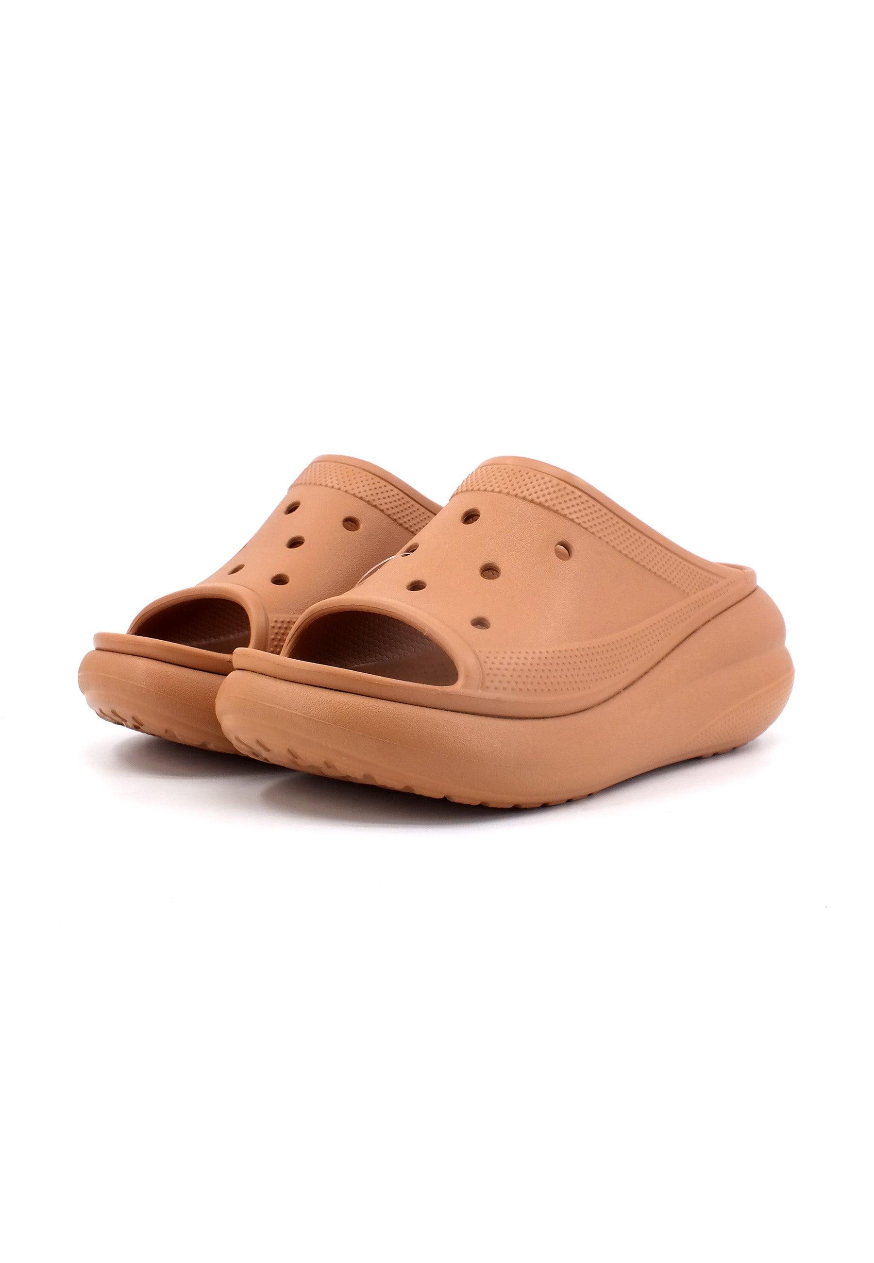 CROCS Crush Slide Ciabatta Donna Cork Marrone 208731-2CC - Sandrini Calzature e Abbigliamento