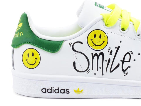 CUSTOM / ADIDAS Stan Smith Smile - Sandrini Calzature e Abbigliamento