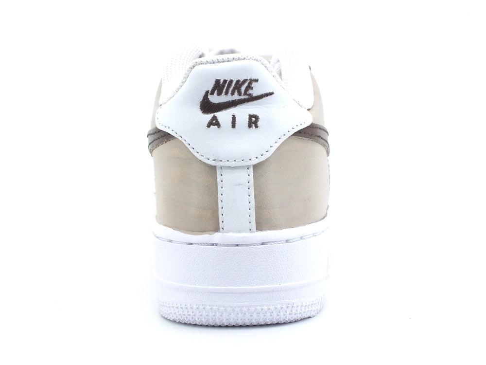 CUSTOM / Nike Air Force 1 Sneaker AF1 White Beige CW2288-111 - Sandrini Calzature e Abbigliamento