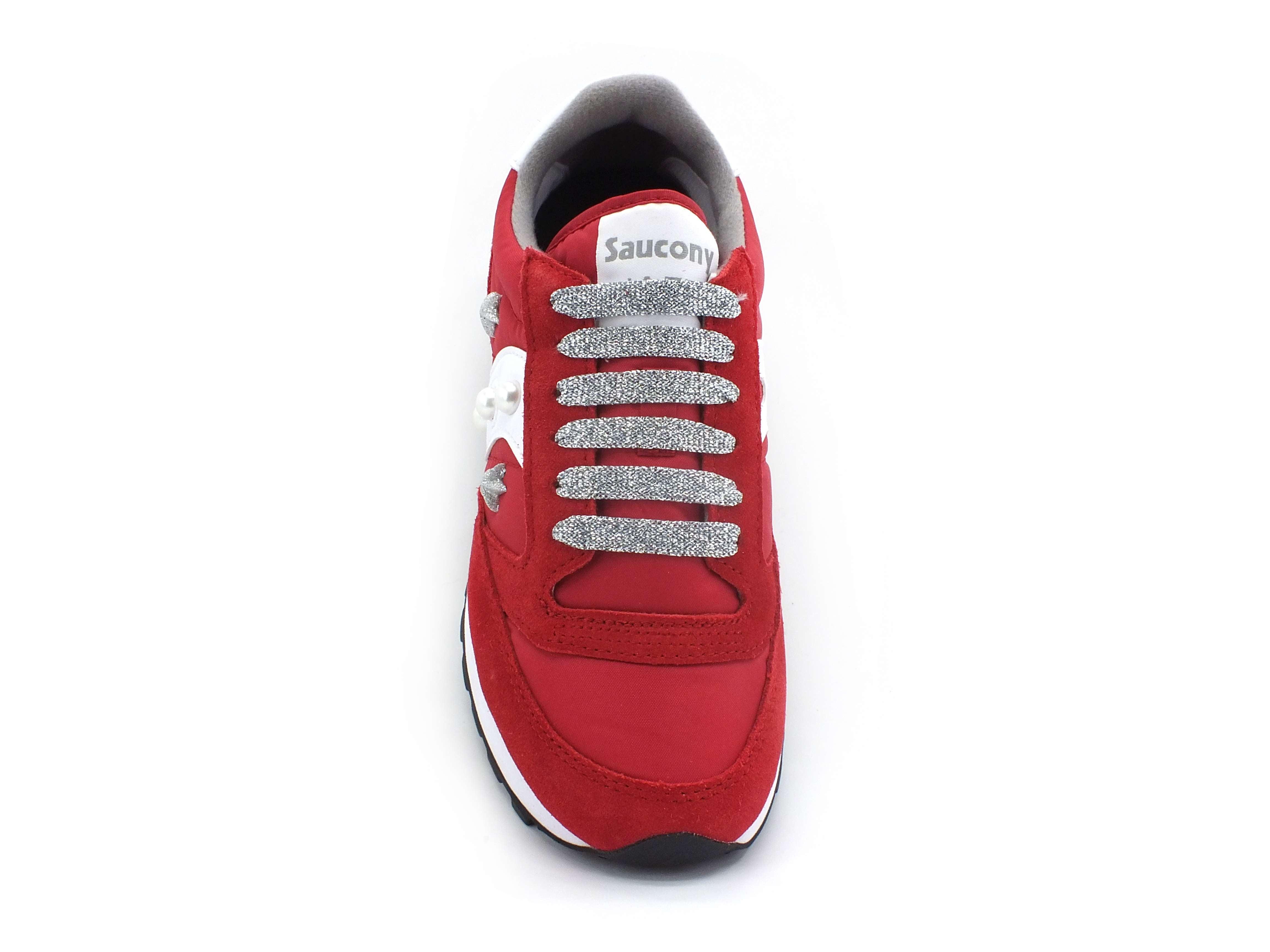CUSTOM / SAUCONY Jazz Original Sneaker Borchie Red S2044-311 - Sandrini Calzature e Abbigliamento