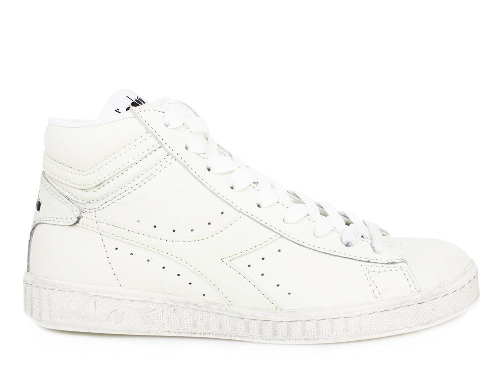 DIADORA Game L High Waxed White 501.159657C6180 - Sandrini Calzature e Abbigliamento