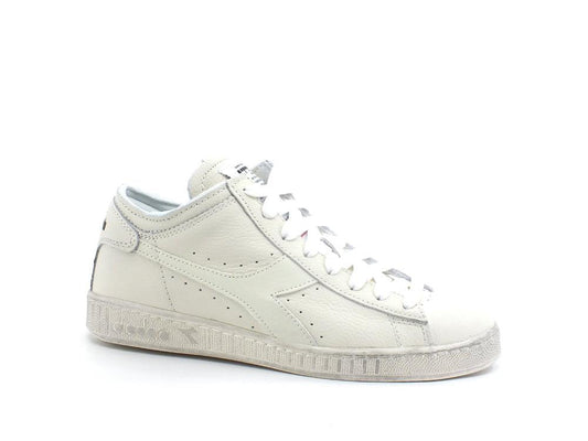 DIADORA Game L Waxed Row Cut Sneaker White 501.17828901 - Sandrini Calzature e Abbigliamento