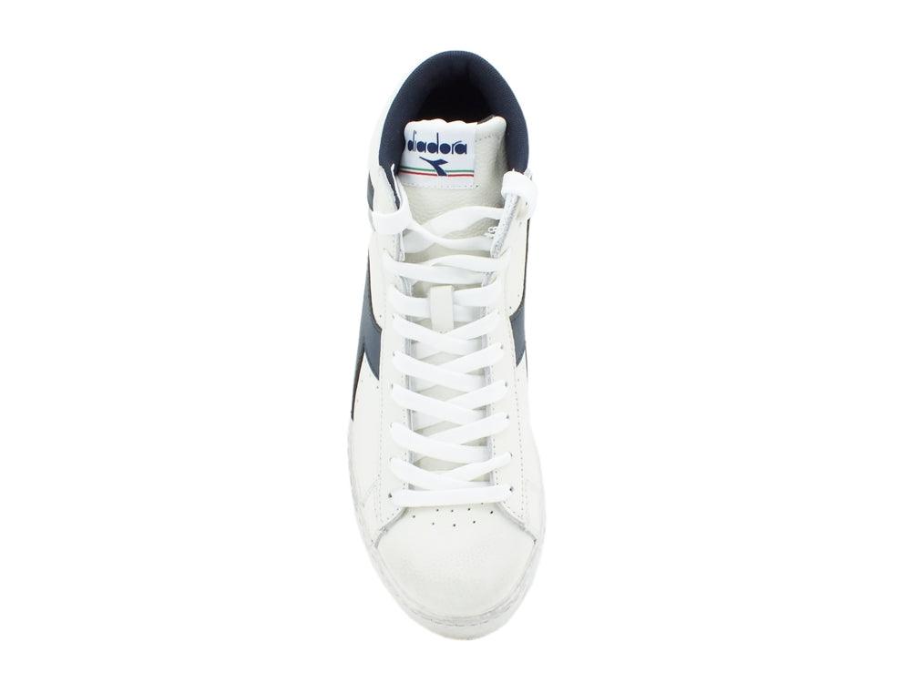 DIADORA Game Low High Waxed White Blue 501.159657C5262 - Sandrini Calzature e Abbigliamento