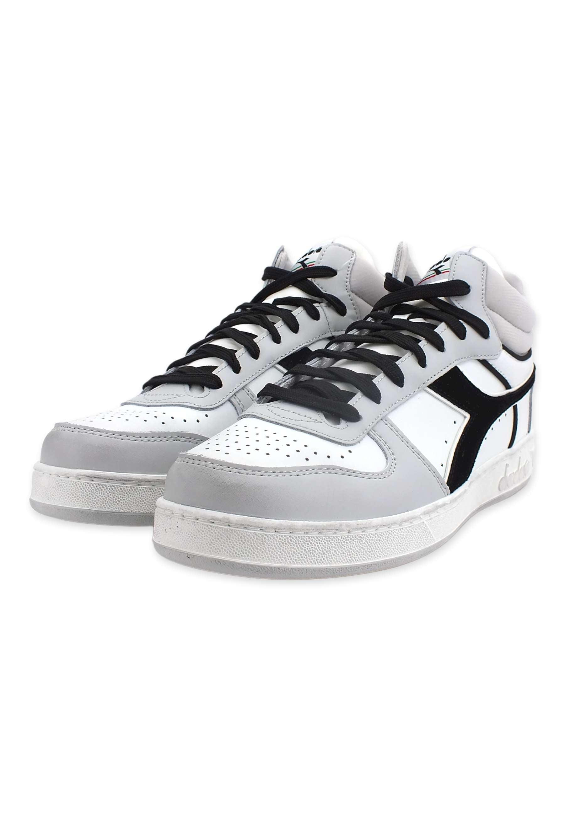 DIADORA Magic Basket Sneaker Uomo White Lunar Rock 501.178564C6655 - Sandrini Calzature e Abbigliamento