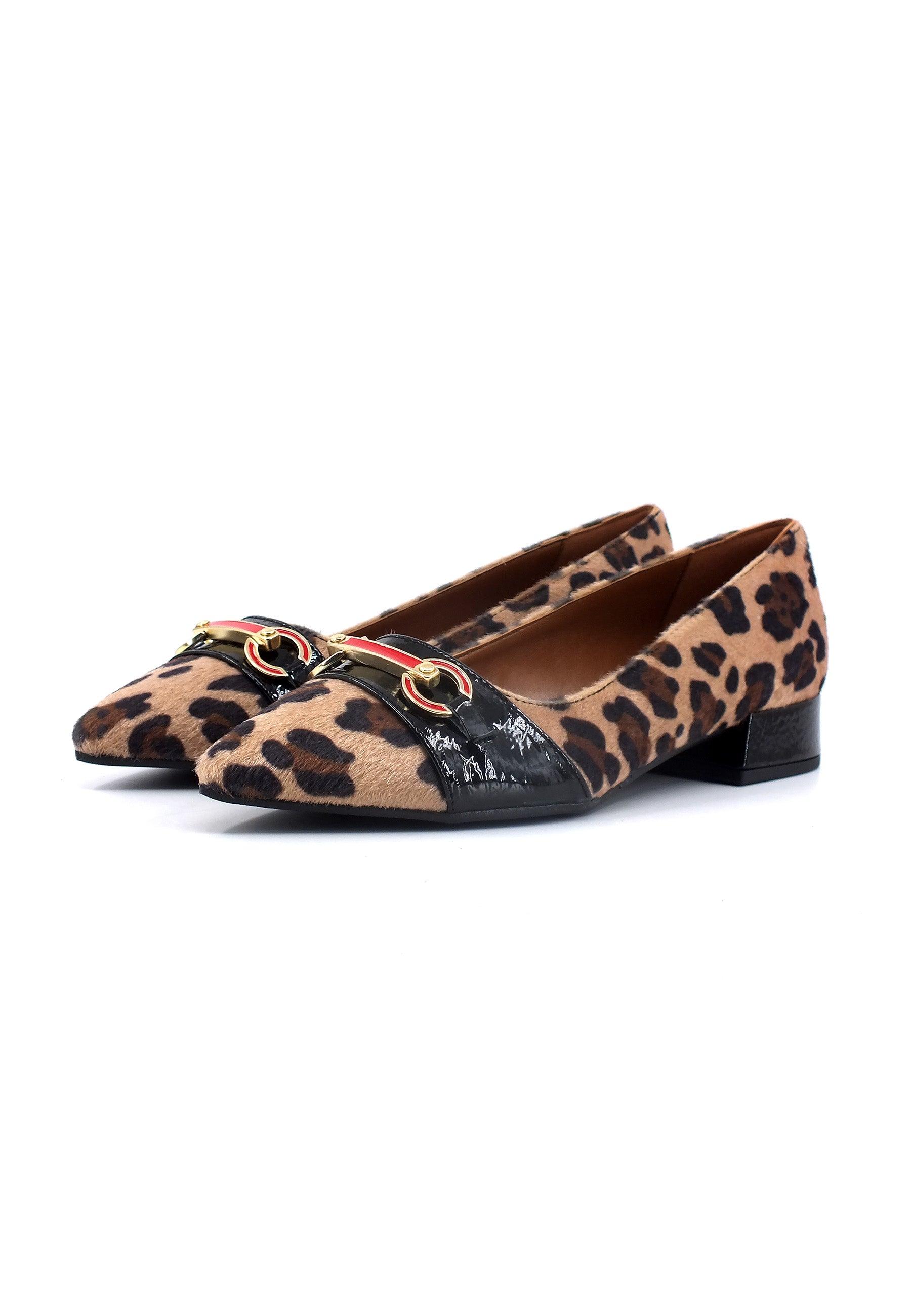 DIVINE FOLLIE Ballerina Donna Leopard Fantasia A182 - Sandrini Calzature e Abbigliamento