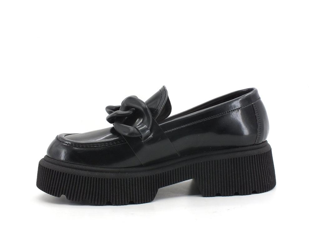 DIVINE FOLLIE Mocassino Combact Catena Grigio 2015 - Sandrini Calzature e Abbigliamento