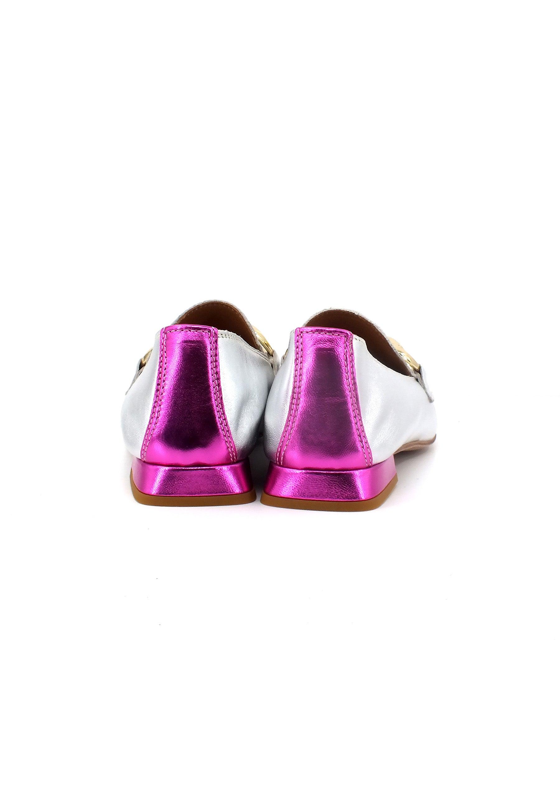DIVINE FOLLIE Mocassino Donna Argento 175-16F - Sandrini Calzature e Abbigliamento