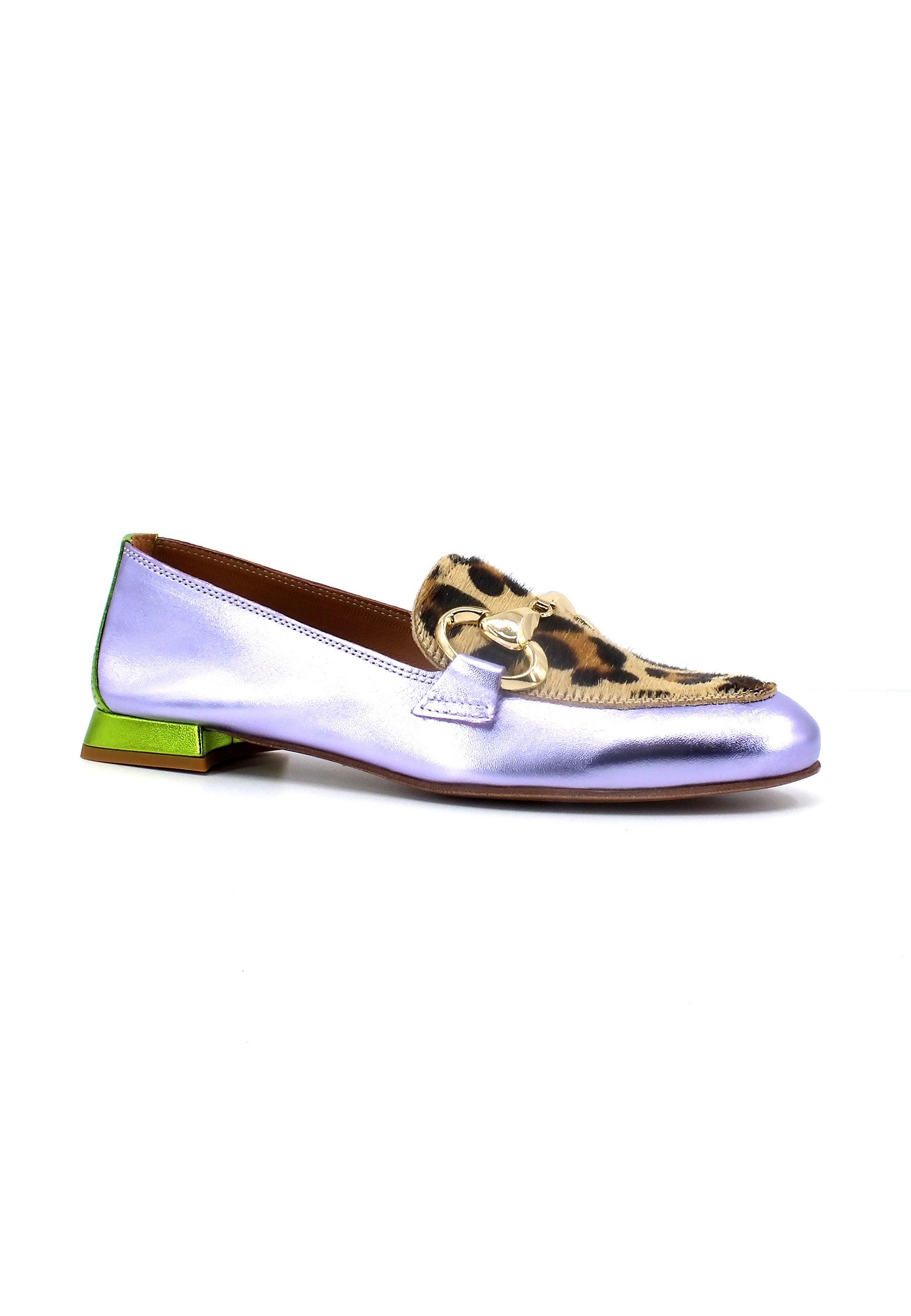 DIVINE FOLLIE Mocassino Donna Leo Glicine 175-16F - Sandrini Calzature e Abbigliamento