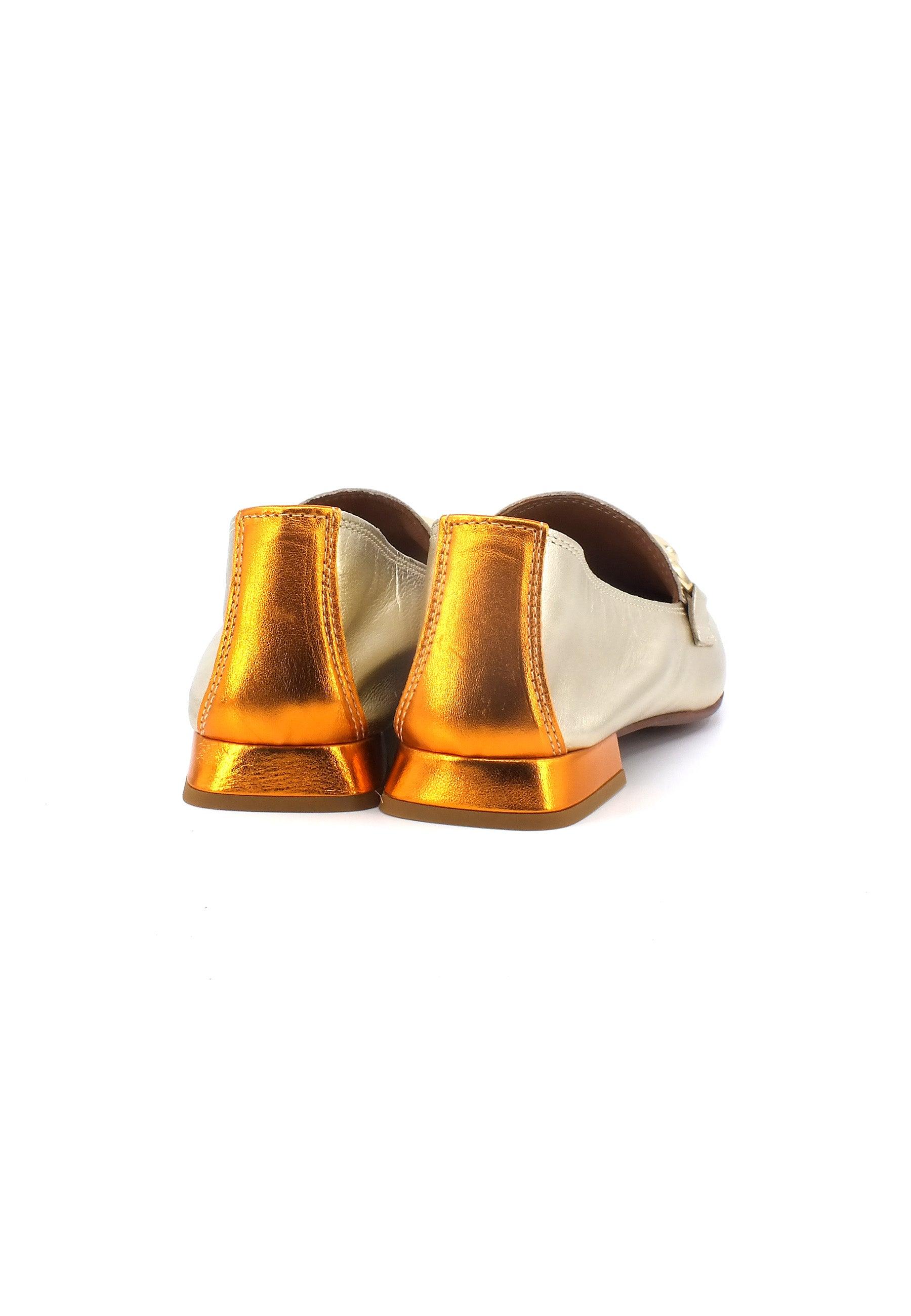 DIVINE FOLLIE Mocassino Donna Oro Platino 175-16F - Sandrini Calzature e Abbigliamento