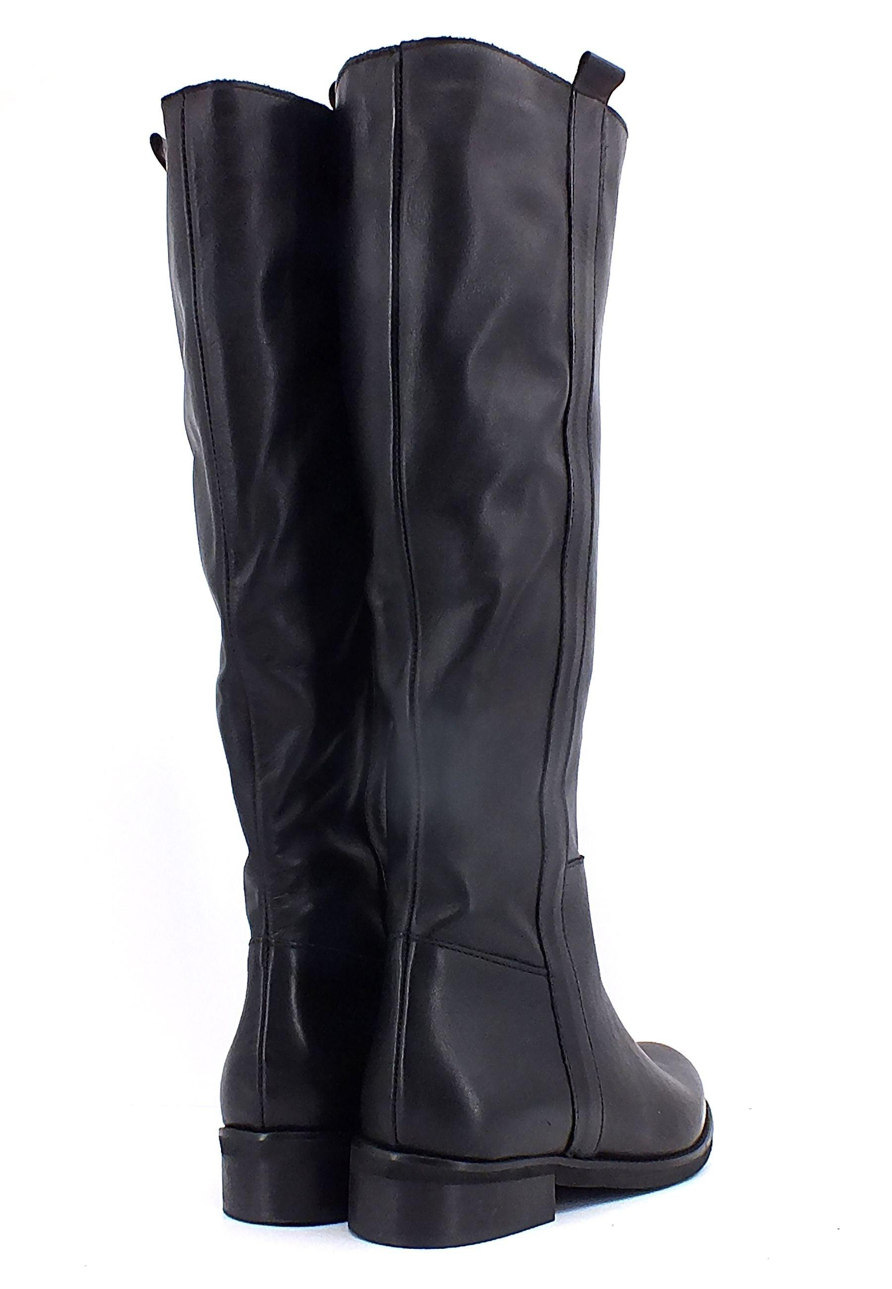 DIVINE FOLLIE Stivale Cavallerizza Nero DF2222 - Sandrini Calzature e Abbigliamento