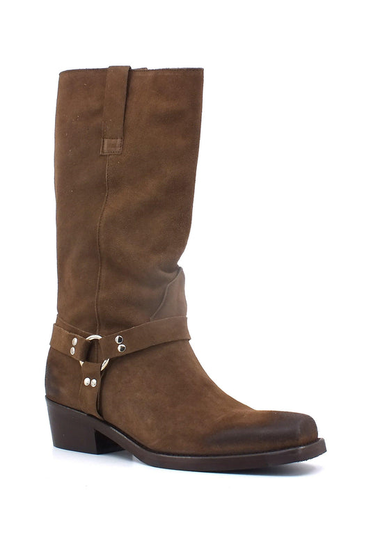 DIVINE FOLLIE Stivale Donna Caffè Marrone DEA - Sandrini Calzature e Abbigliamento