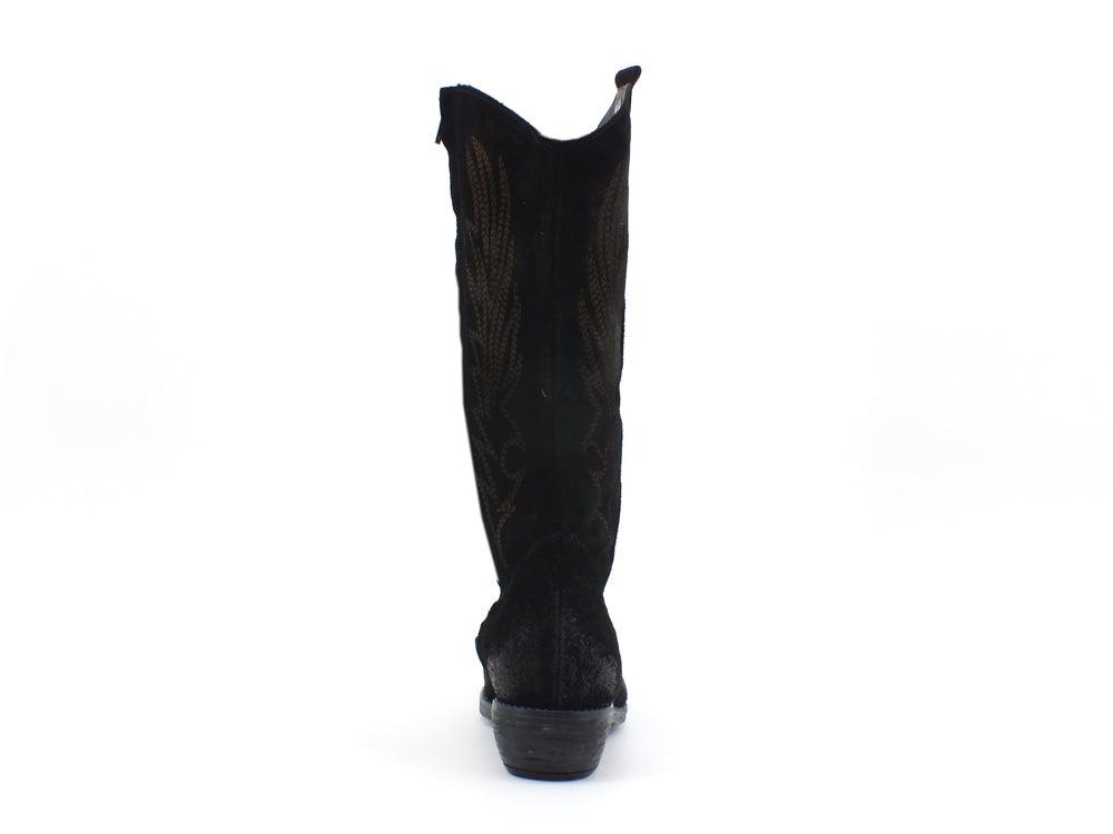 DIVINE FOLLIE Stivale Texano Nero MARTA88 - Sandrini Calzature e Abbigliamento