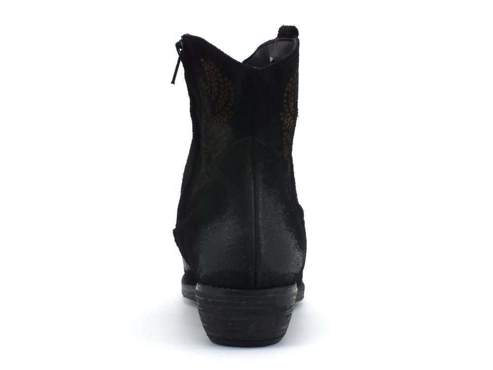 DIVINE FOLLIE Stivaletto Texano Nero MARTA80 - Sandrini Calzature e Abbigliamento