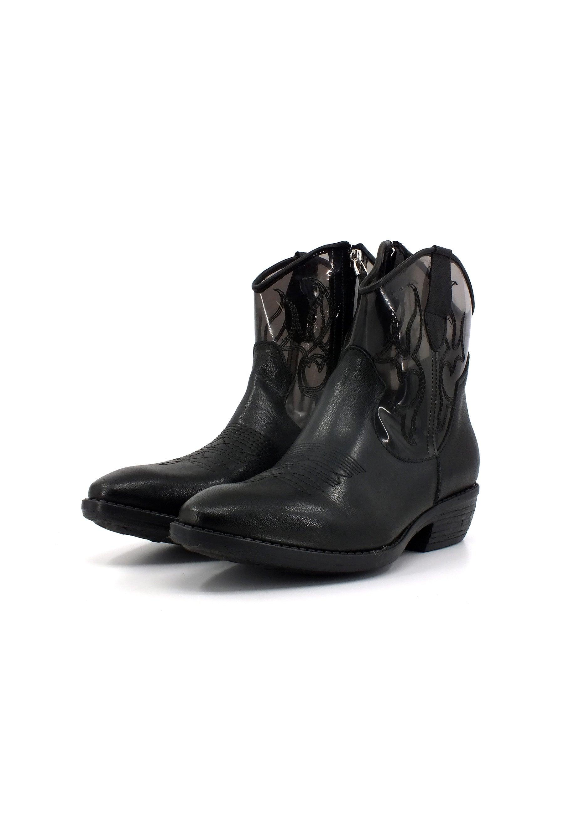 DIVINE FOLLIE Texano Basso Donna Nero GAIA5 - Sandrini Calzature e Abbigliamento
