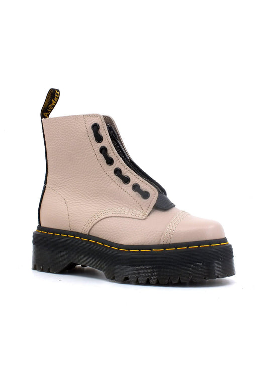 DR. MARTENS Milled Nappa Stivaletto Anfibio Donna Vintage Taupe SINCLAR-30584348 - Sandrini Calzature e Abbigliamento